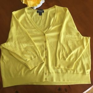 Lands’ End Cardigan Sweater, Size 2X